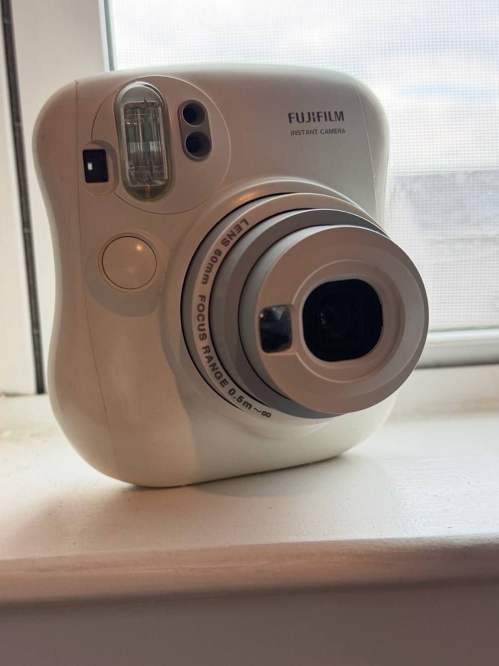 Fujifilm Instax Mini Instant Camera - White